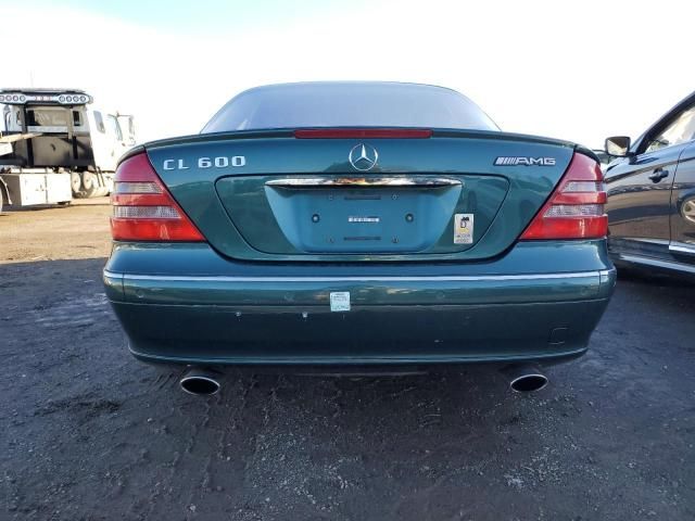 2001 Mercedes-Benz CL 600