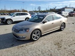 Volkswagen Passat salvage cars for sale: 2015 Volkswagen Passat SE