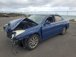 Lexus salvage cars for sale: 2002 Lexus ES 300