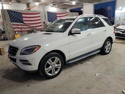 Mercedes-Benz salvage cars for sale: 2013 Mercedes-Benz ML 350 4matic