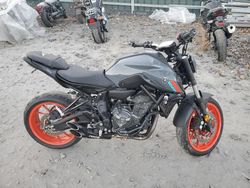 Yamaha mt07 Vehiculos salvage en venta: 2021 Yamaha MT07