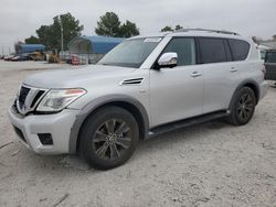 Nissan salvage cars for sale: 2017 Nissan Armada Platinum