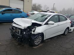 Hyundai Accent salvage cars for sale: 2017 Hyundai Accent SE