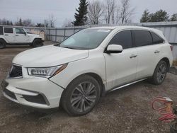 Acura salvage cars for sale: 2019 Acura MDX Technology