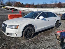 Vehiculos salvage en venta de Copart Grantville, PA: 2015 Audi A8 L TDI Quattro