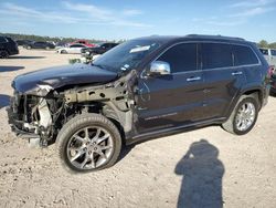 Jeep Grand Cherokee salvage cars for sale: 2015 Jeep Grand Cherokee Summit