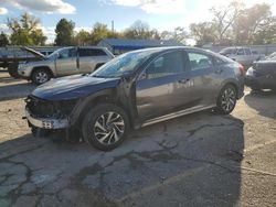 Honda Civic salvage cars for sale: 2017 Honda Civic EX