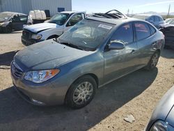 Hyundai salvage cars for sale: 2010 Hyundai Elantra Blue