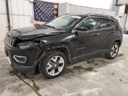 Jeep Compass salvage cars for sale: 2020 Jeep Compass Limited