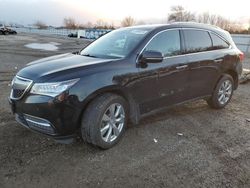 Acura salvage cars for sale: 2015 Acura MDX Advance