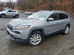 Jeep salvage cars for sale: 2015 Jeep Cherokee Limited