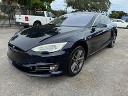 Tesla Model s salvage cars for sale: 2014 Tesla Model S