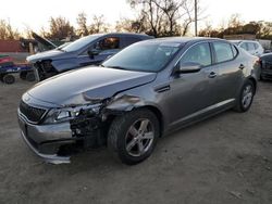 KIA Optima salvage cars for sale: 2015 KIA Optima LX