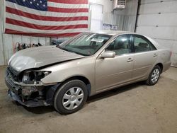 Toyota Camry salvage cars for sale: 2004 Toyota Camry LE