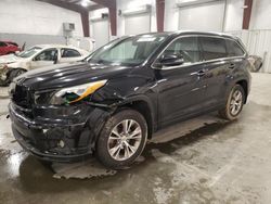 Toyota salvage cars for sale: 2015 Toyota Highlander XLE