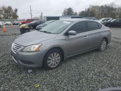 Salvage cars for sale from Copart Mebane, NC: 2014 Nissan Sentra S