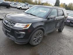 Ford Explorer salvage cars for sale: 2019 Ford Explorer XLT