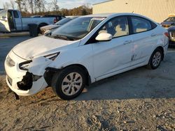 Hyundai Accent salvage cars for sale: 2016 Hyundai Accent SE