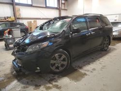 Salvage cars for sale from Copart Nisku, AB: 2018 Toyota Sienna SE