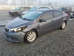 KIA Forte salvage cars for sale: 2016 KIA Forte LX