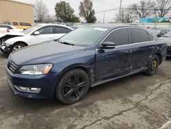 Volkswagen Passat salvage cars for sale: 2014 Volkswagen Passat SEL