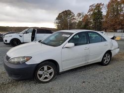 Toyota Camry salvage cars for sale: 2005 Toyota Camry LE