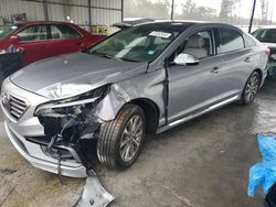 Vehiculos salvage en venta de Copart Cartersville, GA: 2016 Hyundai Sonata Sport