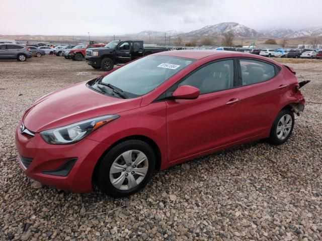 2016 Hyundai Elantra SE