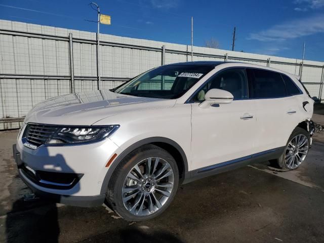 2017 Lincoln MKX Reserve