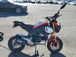 Honda Grom salvage cars for sale: 2019 Honda Grom 125