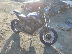 Yamaha mt07 Vehiculos salvage en venta: 2020 Yamaha MT07