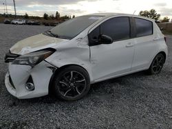 Salvage cars for sale from Copart Mentone, CA: 2017 Toyota Yaris L