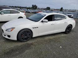 Maserati Quattropor salvage cars for sale: 2015 Maserati Quattroporte S