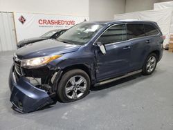 Toyota Highlander salvage cars for sale: 2016 Toyota Highlander Limited