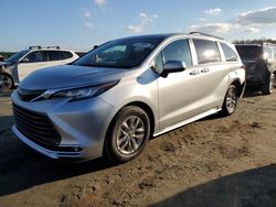 Toyota Sienna xle salvage cars for sale: 2022 Toyota Sienna XLE