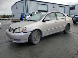 Toyota salvage cars for sale: 2003 Toyota Corolla CE