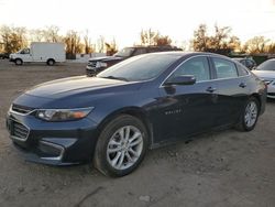 Chevrolet Malibu salvage cars for sale: 2018 Chevrolet Malibu LT