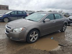 Chevrolet Malibu salvage cars for sale: 2012 Chevrolet Malibu 1LT