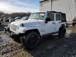 Jeep salvage cars for sale: 2015 Jeep Wrangler Unlimited Sahara