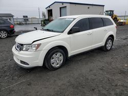 Dodge Journey salvage cars for sale: 2012 Dodge Journey SE