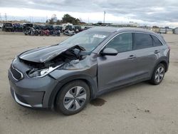 KIA salvage cars for sale: 2017 KIA Niro FE