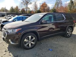 Chevrolet Traverse salvage cars for sale: 2020 Chevrolet Traverse LT