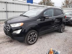 Ford Ecosport salvage cars for sale: 2019 Ford Ecosport Titanium