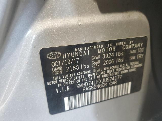 2018 Hyundai Elantra SE