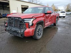 Toyota Vehiculos salvage en venta: 2023 Toyota Tundra Crewmax Limited