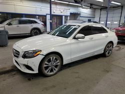 Mercedes-Benz c-Class salvage cars for sale: 2019 Mercedes-Benz C 300 4matic