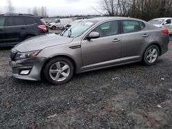 KIA Optima salvage cars for sale: 2015 KIA Optima LX