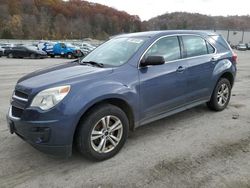 Salvage cars for sale from Copart Ellwood City, PA: 2014 Chevrolet Equinox LS