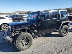 Jeep Wrangler Unlimited Sport salvage cars for sale: 2015 Jeep Wrangler Unlimited Sport