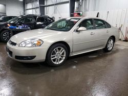 Chevrolet Impala salvage cars for sale: 2012 Chevrolet Impala LTZ